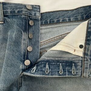 Agolde Classic Blue Denim Jean Shorts size 26